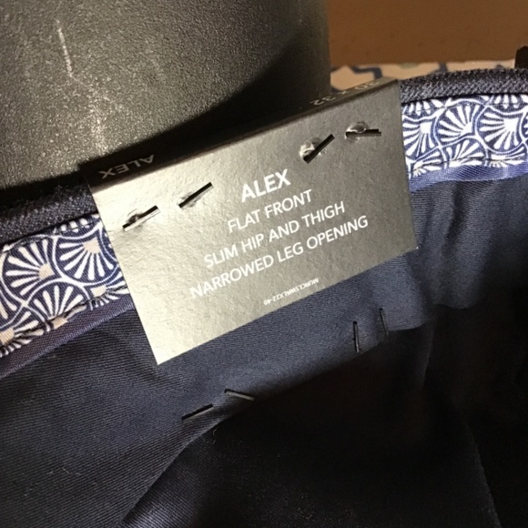 😎#207,  MURANO, NWT, flat front, narrow leg open, warm material 30X32 - Picture 4 of 6